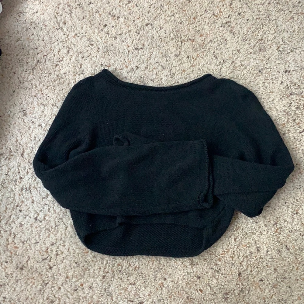 Cropped sweater! Size small!